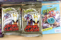 KeyForge: Prophetic Visions Sealed Archon + Crucible Clash Foil Card pack + More - Image 4