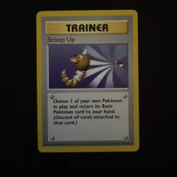Scoop Up - 78/102 - Pokemon Base Set Shadowless Rare Card WOTC MP - Image 1