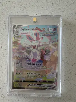 Pokemon TCG Sylveon VMAX 212/203 Alternate Art Secret Rare Evolving Skies NM - Image 2
