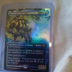 MTG FOIL Mendicant Core, Guidelight - Aetherdrift #365 - Image 2