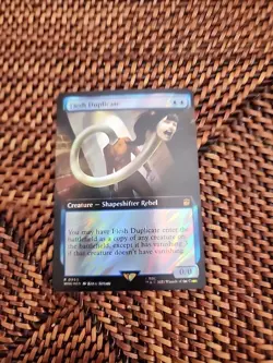 Flesh Duplicate (Extended Art) (Surge Foil) Universes Beyond: Doctor Who Foil - Image 2