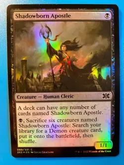 MTG 1x FOIL Shadowborn Apostle Double Masters Pauper Magic the Gathering x1 NM - Image 1