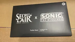 MTG Secret Lair x Sonic: Turbo Gear - Rainbow Foil Edition - NEW - Image 1