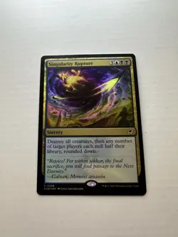 Singularity Rupture NM Edge of Eternities Magic The Gathering Mtg Near Mint Foil - Image 1