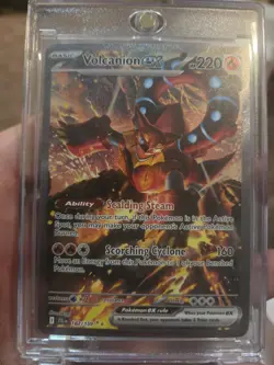 Volcanion EX 182/159 Pokemon TCG Journey Together Special Illustration Card - Image 3