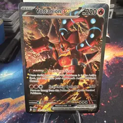 Pokemon TCG Volcanion EX Special Illustration Rare Card 182/159 Journey Together - Image 1