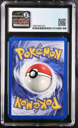 Rocket's Hitmonchan 2000 Pokemon Gym Heroes CGC 8 #11 Nice Swirl - Image 2