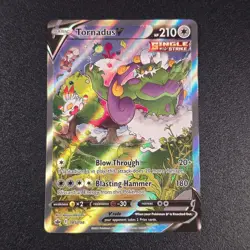 Pokemon TCG - Chilling Reign - Tornadus V - 185/198 - Near Mint - Image 1