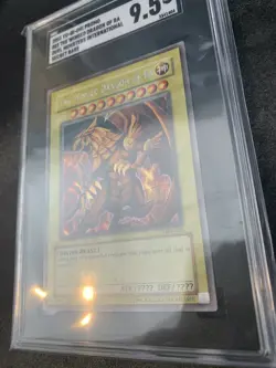 Yugioh! The Winged Dragon of Ra Secret Rare 2003 Yugioh GBI-003 SGC 9.5 - Image 3