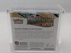 Pokemon TCG Sword & Shield Evolving Skies Booster Box w/Acrylic Case - Image 2