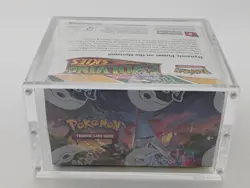 Pokemon TCG Sword & Shield Evolving Skies Booster Box w/Acrylic Case - Image 5