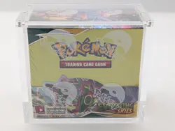 Pokemon TCG Sword & Shield Evolving Skies Booster Box w/Acrylic Case - Image 1