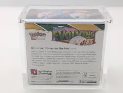 Pokemon TCG Sword & Shield Evolving Skies Booster Box w/Acrylic Case - Image 2