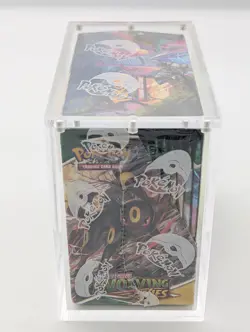 Pokemon TCG Sword & Shield Evolving Skies Booster Box w/Acrylic Case - Image 3