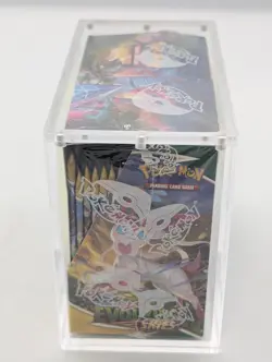 Pokemon TCG Sword & Shield Evolving Skies Booster Box w/Acrylic Case - Image 4