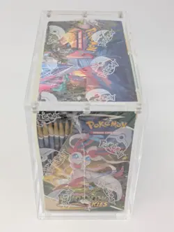 Pokemon TCG Sword & Shield Evolving Skies Booster Box w/Acrylic Case - Image 4