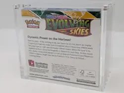 Pokemon TCG Sword & Shield Evolving Skies Booster Box w/Acrylic Case - Image 2