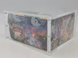 Pokemon TCG Sword & Shield Evolving Skies Booster Box w/Acrylic Case - Image 4