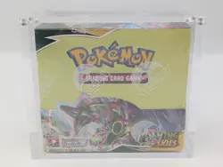Pokemon TCG Sword & Shield Evolving Skies Booster Box w/Acrylic Case - Image 1