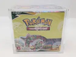 Pokemon TCG Sword & Shield Evolving Skies Booster Box w/Acrylic Case - Image 1