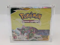 Pokemon TCG Sword & Shield Evolving Skies Booster Box w/Acrylic Case - Image 1