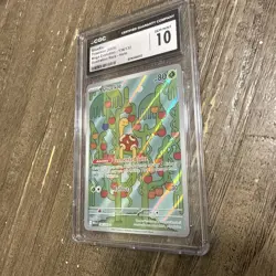 Pokemon Mega Evolution Shuckle Illustration Rare Holo 136/132 CGC GEM MINT 10 - Image 1