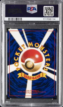 1996 POKEMON JPN BASIC #9 BLASTOISE-HOLO PSA 10 - Image 2