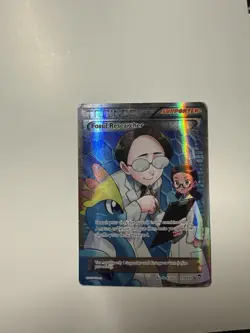 Pokemon TCG Fossil Researcher 110/111 XY Furious Fists Full Art Ultra Rare - Image 1