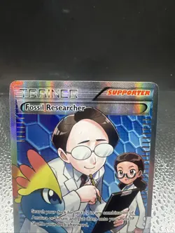 Pokemon TCG Fossil Researcher 110/111 XY Furious Fists Full Art Ultra Rare - Image 3
