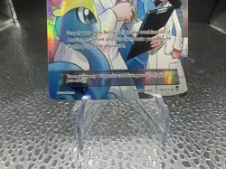 Pokemon TCG Fossil Researcher 110/111 XY Furious Fists Full Art Ultra Rare - Image 4