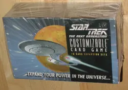 Star Trek The Next Generation - Customizable Card Game 15 Sealed Expansion Sets - Image 1