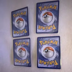 Pokemon TCG 4 Card Lot Holo Ivysaur English Nintendo Standard Size Card Stock - Image 2