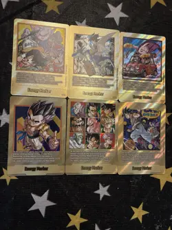 Dragon Ball Super Card Game Gold Alt Energy Markers E-85* To E-90* - Image 2