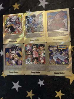 Dragon Ball Super Card Game Gold Alt Energy Markers E-85* To E-90* - Image 3