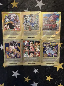 Dragon Ball Super Card Game Gold Alt Energy Markers E-85* To E-90* - Image 4