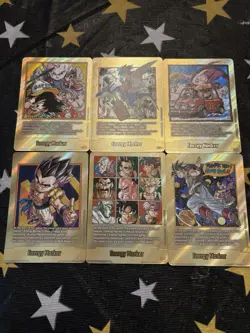 Dragon Ball Super Card Game Gold Alt Energy Markers E-85* To E-90* - Image 5
