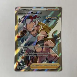 Rapid Strike Style Mustard 162/163 - Battle Styles - Pokemon Card NM - Image 1