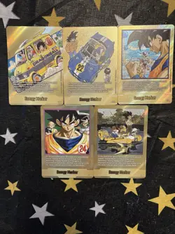Dragon Ball Super Card Game Gold Alt Energy Markers E-75* To E-79* - Image 3
