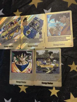 Dragon Ball Super Card Game Gold Alt Energy Markers E-75* To E-79* - Image 4