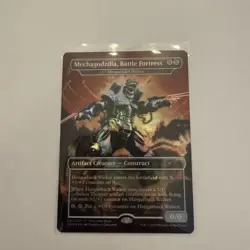 MTG Mechagodzilla, Battle Fortress FOIL PROMO NM - Image 1