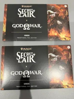 MTG Secret Lair x God of War: Greek FOIL Edition Sealed ✔ Next Day Dispatch 🚚 - Image 1