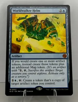 MTG BIG-0007 Worldwalker Helm - Outlaws of Thunder Junction: The Big Score NM - Image 1