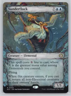 Sunderflock (Showcase) R Lorwyn Eclipsed 309 NM - Image 1