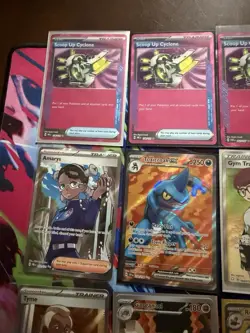 Pokemon Card Lot 28 Cards. Ex Mega Full Arts Rare Trainers Promo And More - Image 3