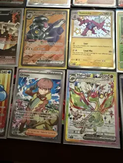 Pokemon Card Lot 28 Cards. Ex Mega Full Arts Rare Trainers Promo And More - Image 5