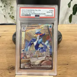 Quaquaval ex - PSA 10 - Paldea Evolved 260/193 Pokemon - Image 1