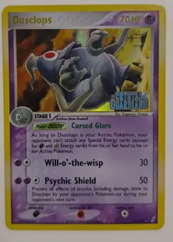 Dusclops 17/100 EX Crystal Guardians Pokemon Card Reverse Holo Stamped - NM - Image 1