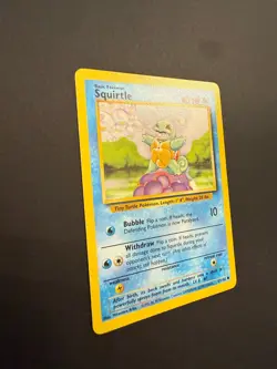 Pokemon TCG Squirtle Base 63/102 Regular Near Mint! - Image 2