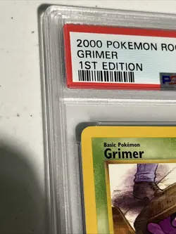2000 Pokemon Rocket 1st Edition #57 Grimer PSA 8 Vintage - Image 3