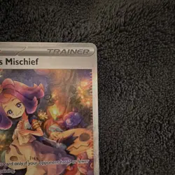 Pokemon Acerola's Mischief Full Art Holo Special Illustration MeGn 183/132 TCG - Image 5